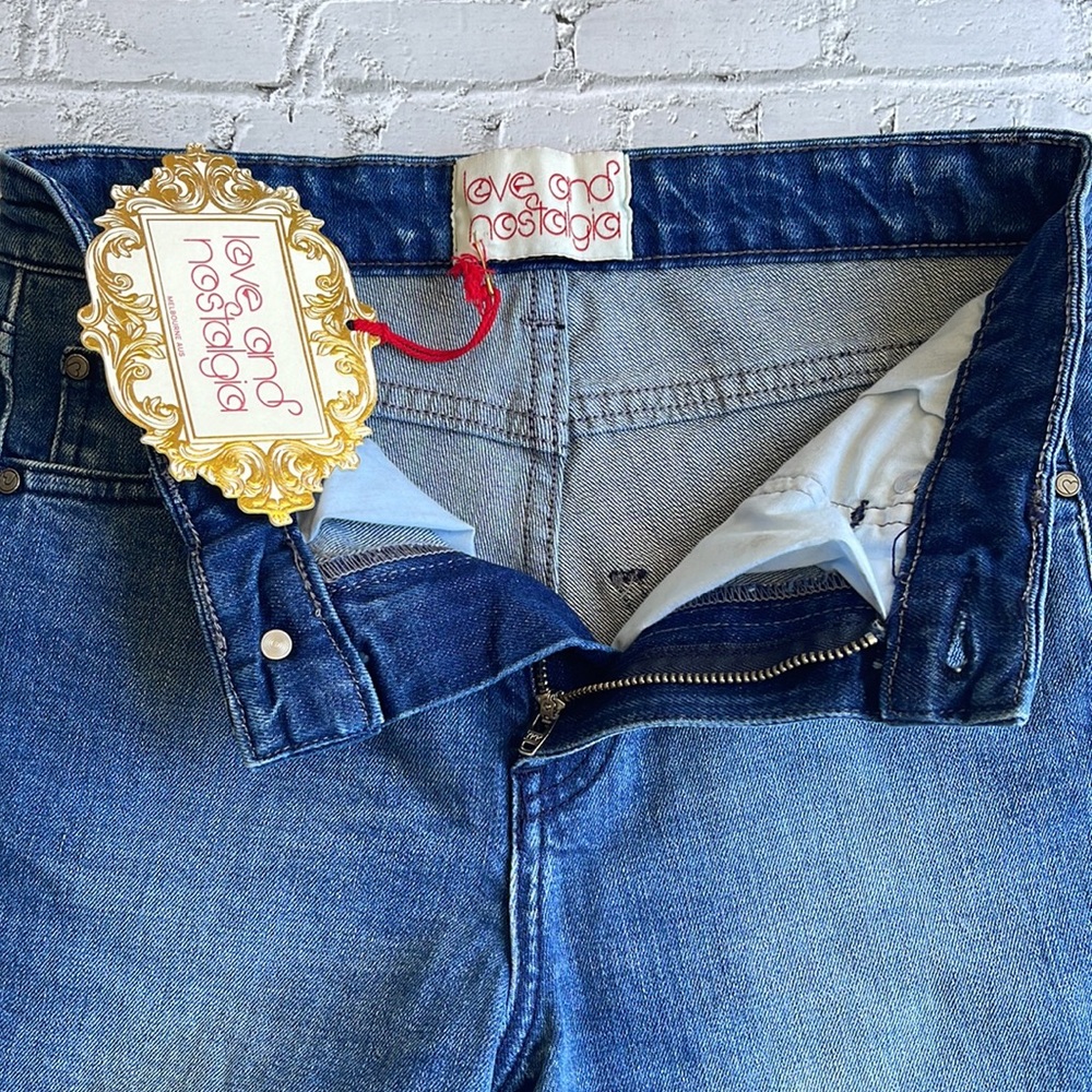LOVE & NOSTALGIA | Basic denim jean shorts - Picture 5 of 7
